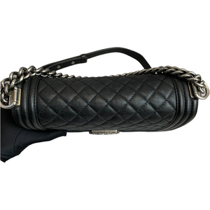 Limited Edition Paris Dallas Boy Medium Calfskin Black RHW