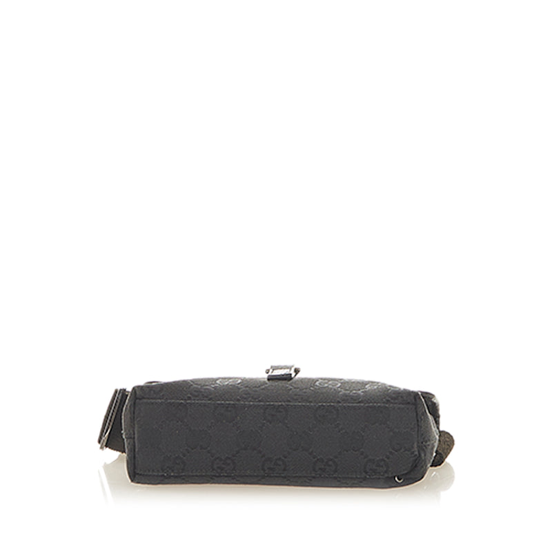 GG Jackie Canvas Belt Bag Black - Bag Religion