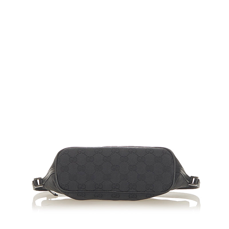 GG Canvas Boat Baguette Black - Bag Religion
