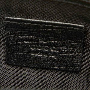 GG Canvas Boat Baguette Black - Bag Religion