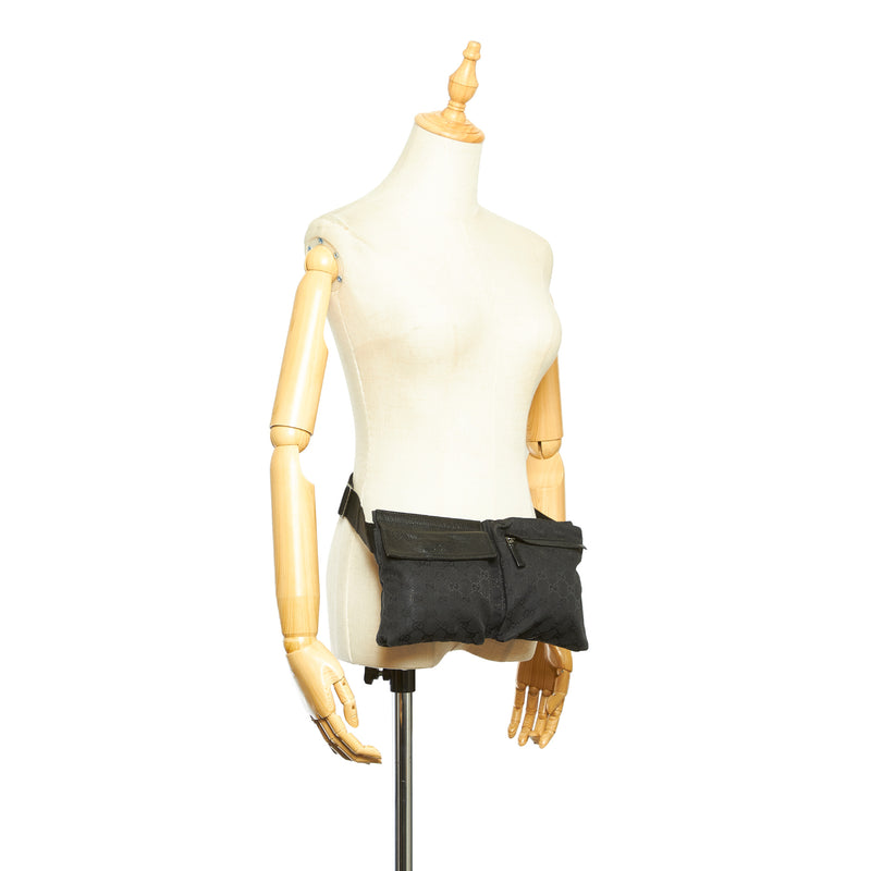 GG Canvas Belt Bag Black - Bag Religion