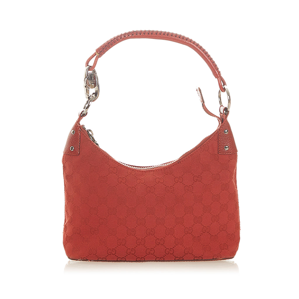 GG Canvas Shoulder Bag Red - Bag Religion
