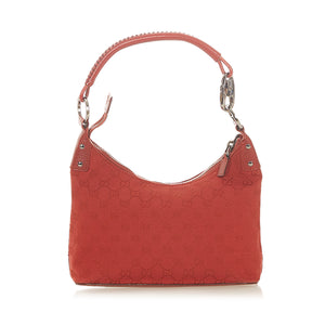 GG Canvas Shoulder Bag Red - Bag Religion