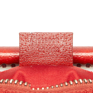 GG Canvas Shoulder Bag Red - Bag Religion