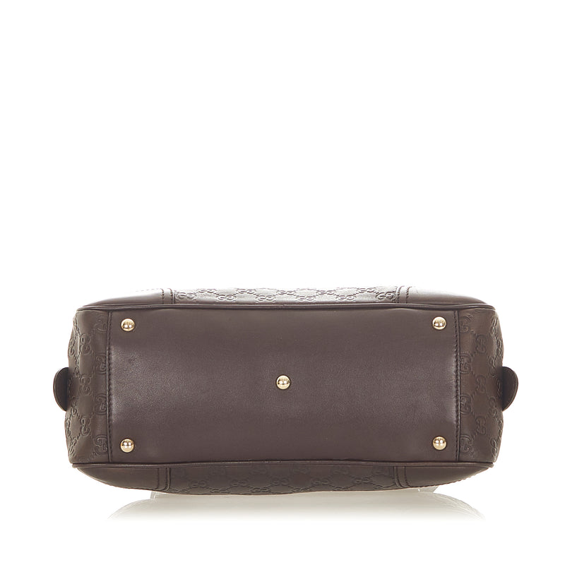 Guccissima Princy Leather Shoulder Bag Brown - Bag Religion