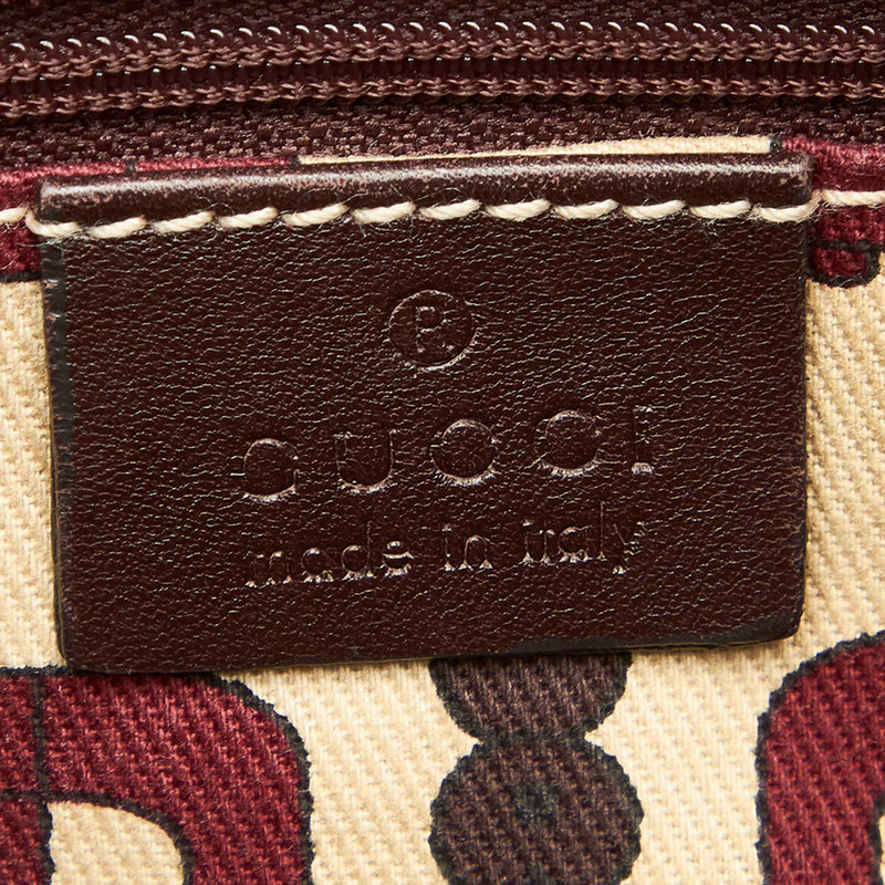 Guccissima Princy Leather Shoulder Bag Brown - Bag Religion