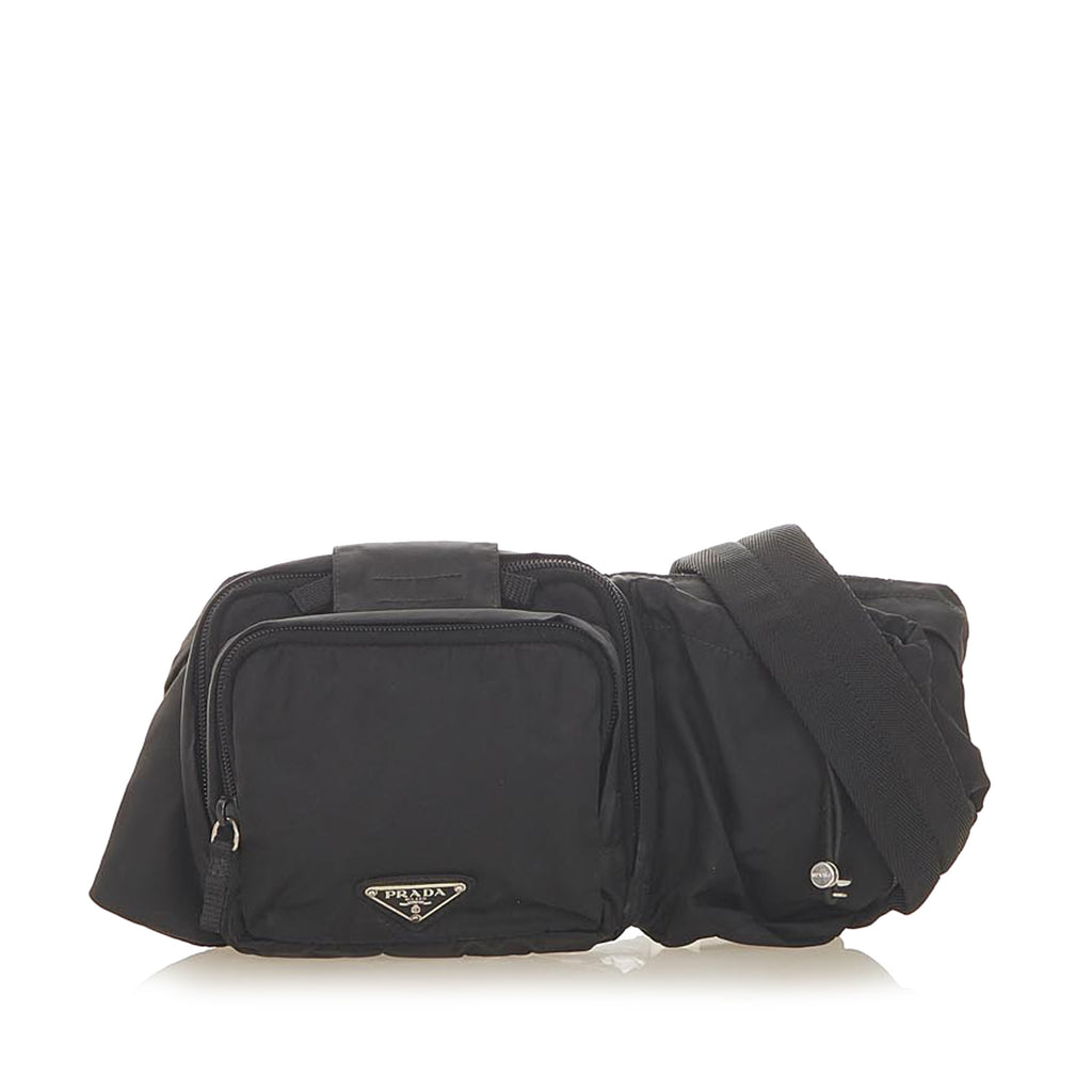 Tessuto Belt Bag Black - Bag Religion