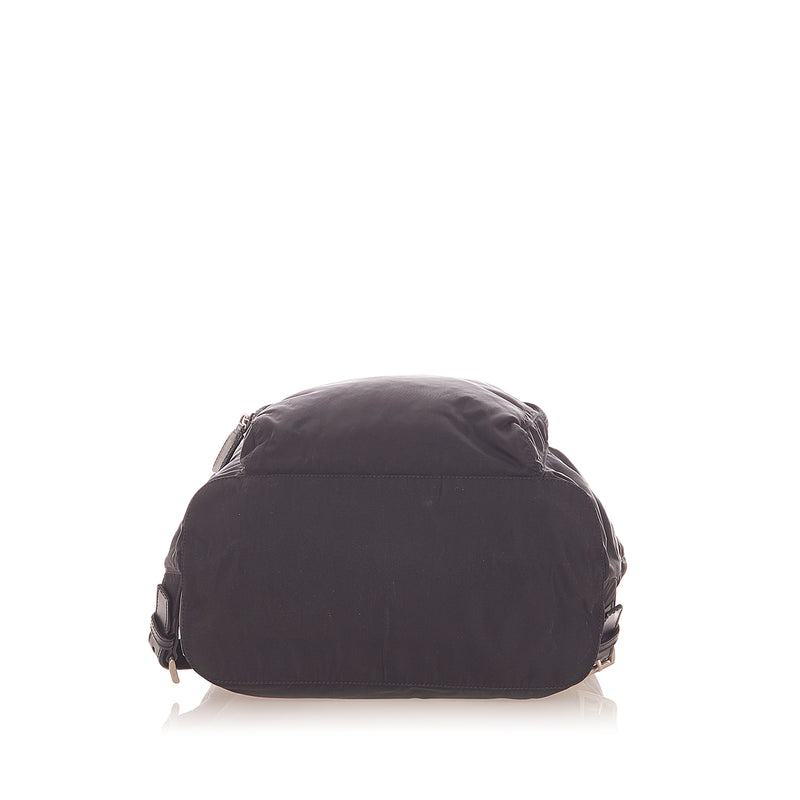 Tessuto Drawstring Backpack Black - Bag Religion