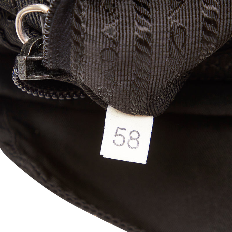 Tessuto Drawstring Backpack Black - Bag Religion