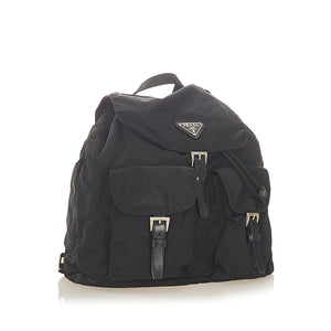 Tessuto Drawstring Backpack Black - Bag Religion