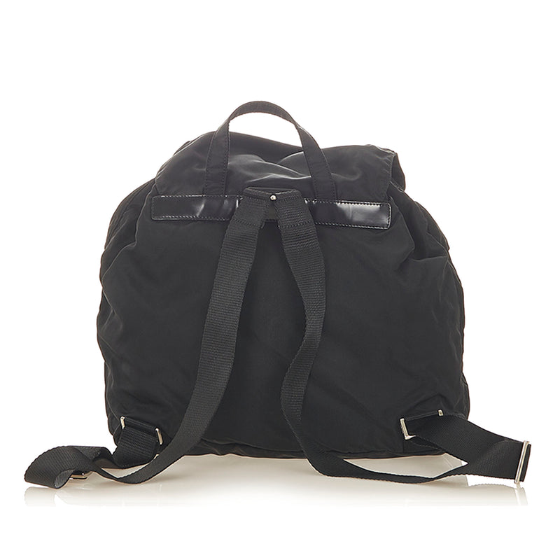 Tessuto Drawstring Backpack Black - Bag Religion