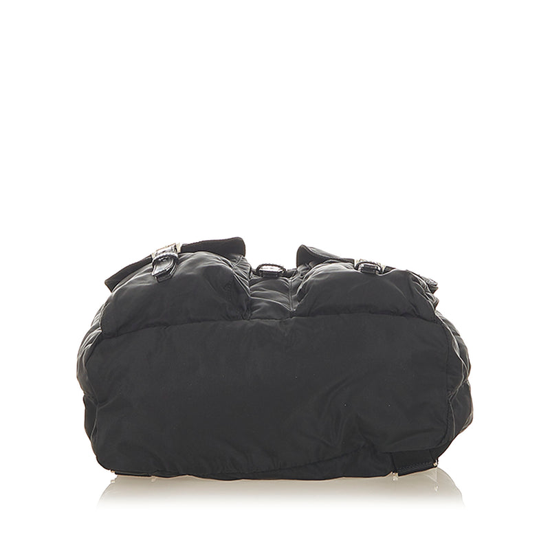 Tessuto Drawstring Backpack Black - Bag Religion