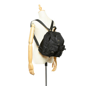 Tessuto Drawstring Backpack Black - Bag Religion
