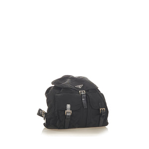 Tessuto Drawstring Backpack Black - Bag Religion