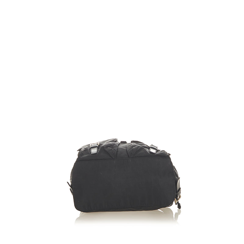 Tessuto Drawstring Backpack Black - Bag Religion