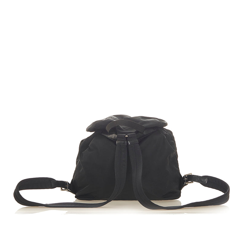 Tessuto Drawstring Backpack Black - Bag Religion