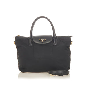 Tessuto Satchel Black - Bag Religion