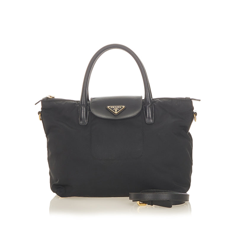 Tessuto Satchel Black - Bag Religion