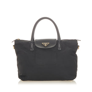 Tessuto Satchel Black - Bag Religion