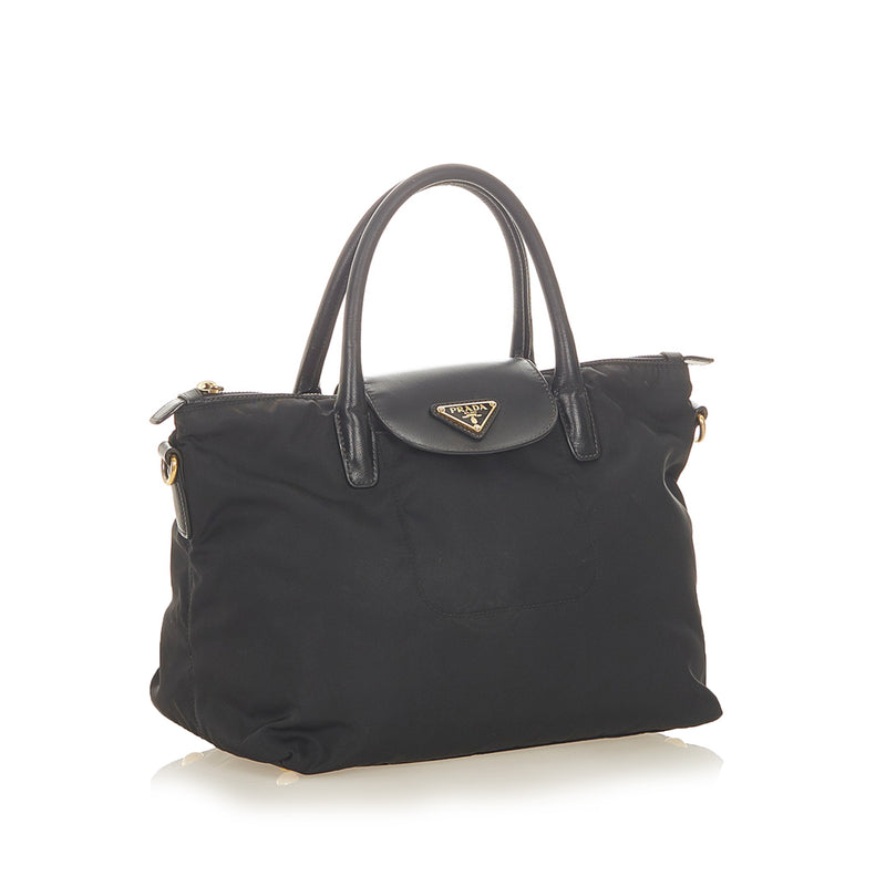 Tessuto Satchel Black - Bag Religion