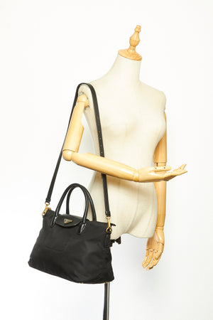 Tessuto Satchel Black - Bag Religion