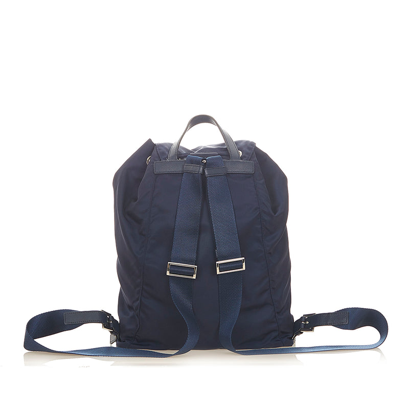 Tessuto Drawstring Backpack Blue - Bag Religion