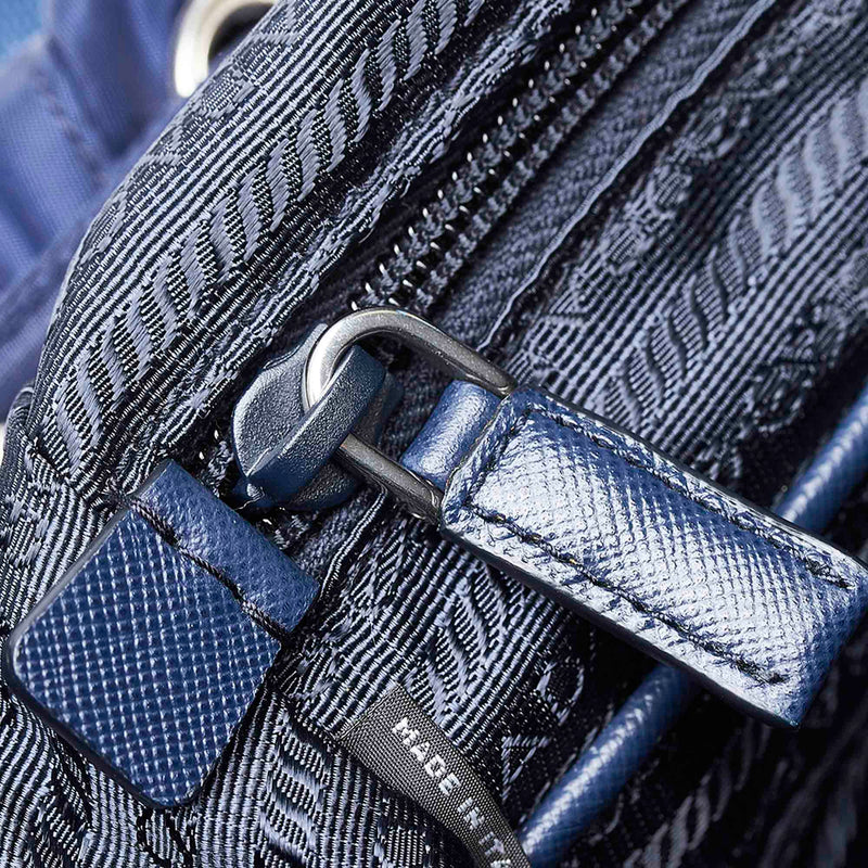 Tessuto Drawstring Backpack Blue - Bag Religion