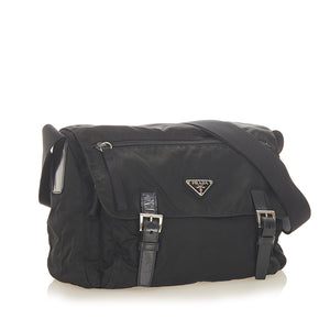 Tessuto Crossbody Bag Black - Bag Religion