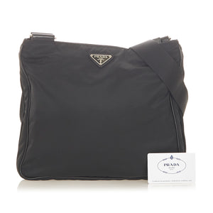 Tessuto Crossbody Bag Black - Bag Religion