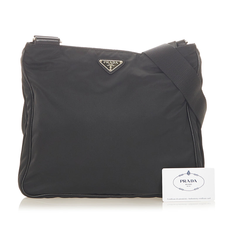 Tessuto Crossbody Bag Black - Bag Religion