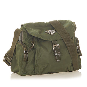 Tessuto Crossbody Bag Green - Bag Religion