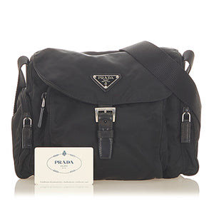 Tessuto Crossbody Bag Black - Bag Religion
