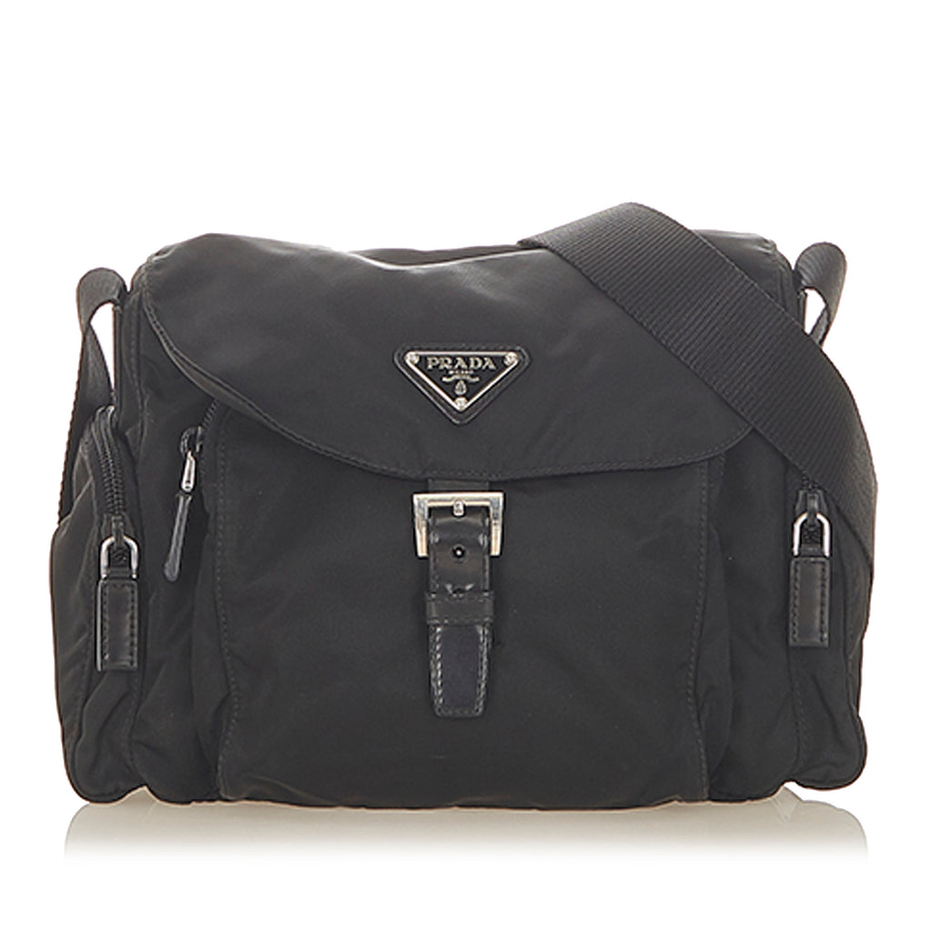 Tessuto Crossbody Bag Black - Bag Religion