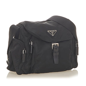 Tessuto Crossbody Bag Black - Bag Religion