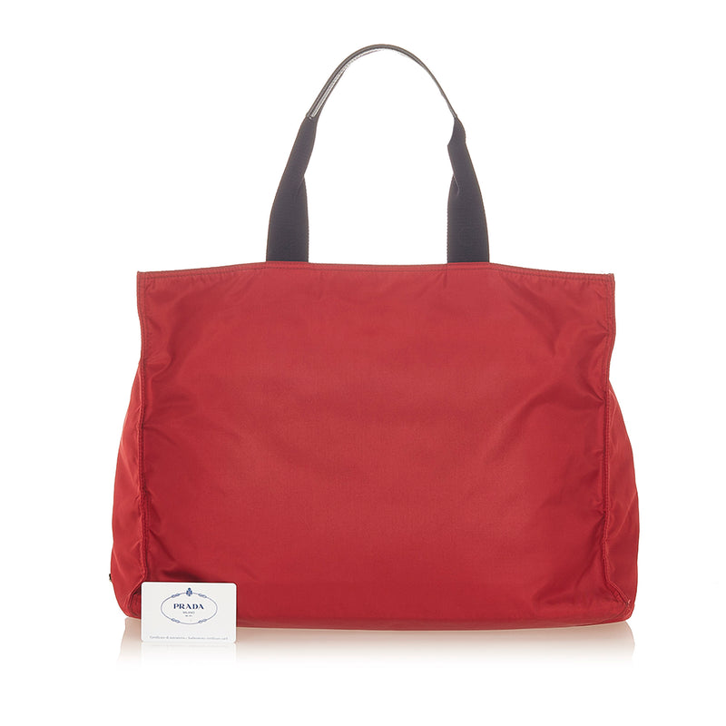 Tessuto Tote Bag Red - Bag Religion