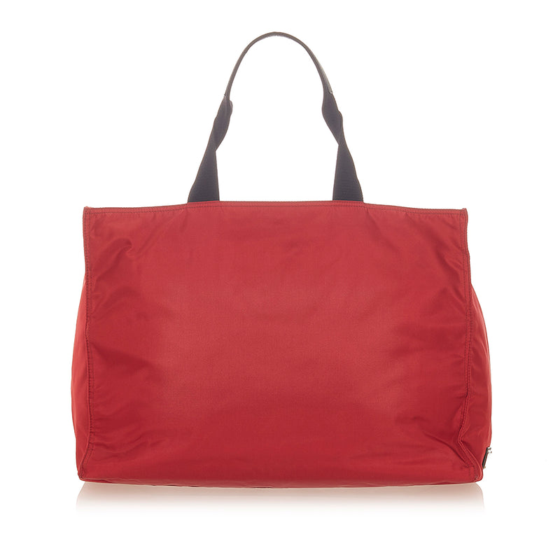 Tessuto Tote Bag Red - Bag Religion
