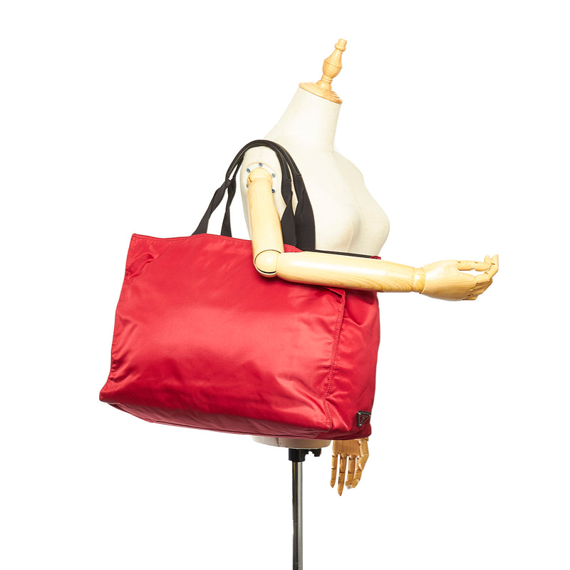Tessuto Tote Bag Red - Bag Religion