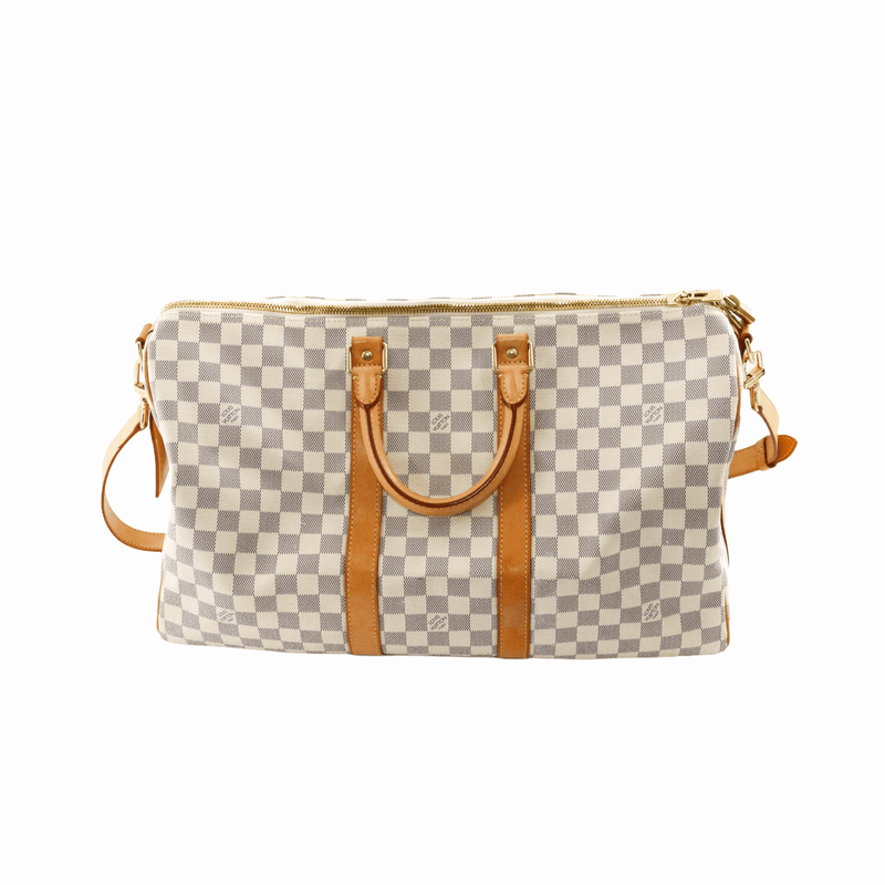 Damier Azur Canvas Keepall Bandoulière 45