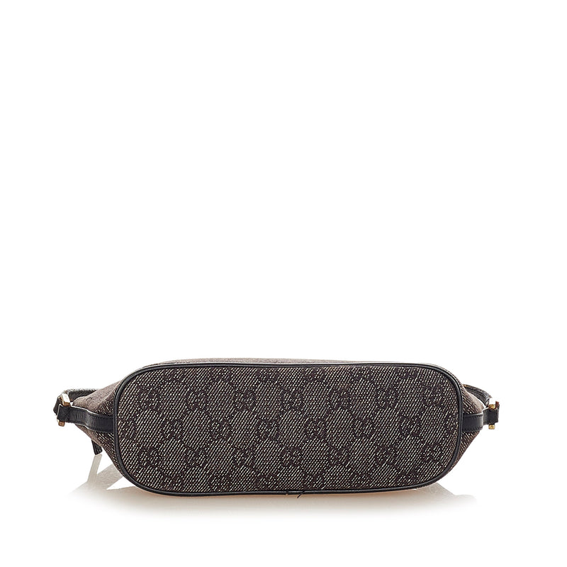 GG Canvas Boat Baguette Black - Bag Religion