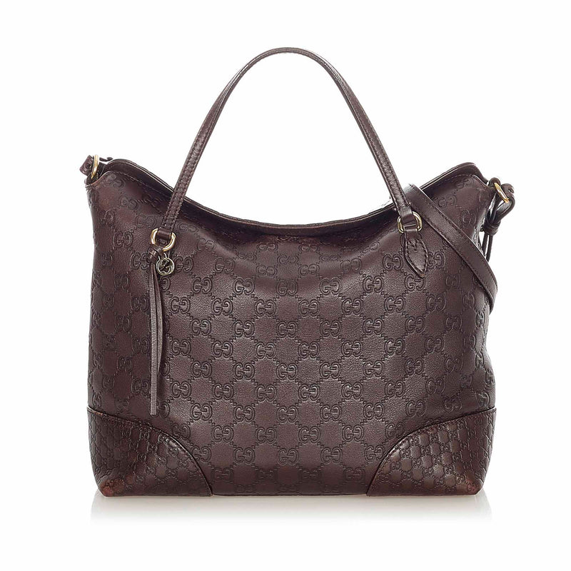 Guccissima Bree Satchel Brown - Bag Religion
