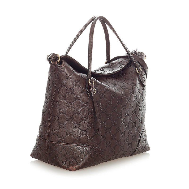 Guccissima Bree Satchel Brown - Bag Religion