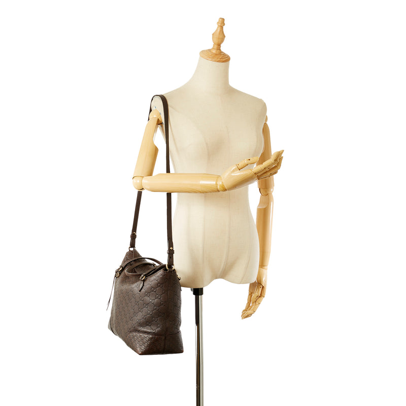 Guccissima Bree Satchel Brown - Bag Religion