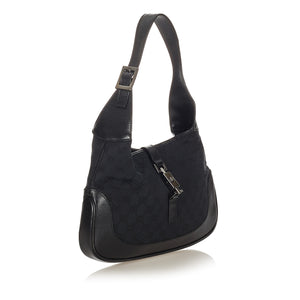 GG Canvas Jackie Shoulder Bag Blue - Bag Religion
