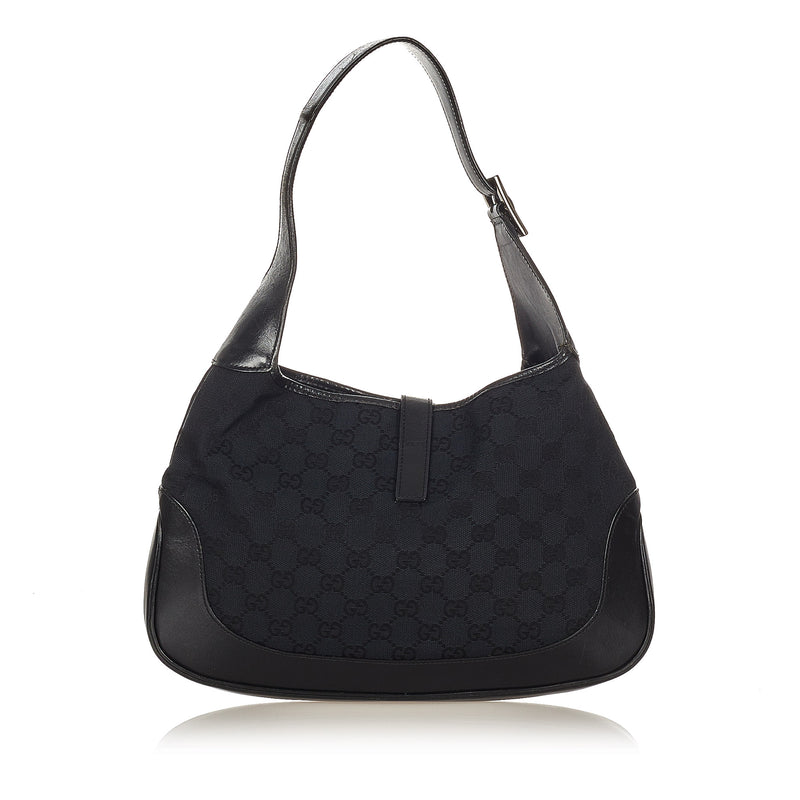 GG Canvas Jackie Shoulder Bag Blue - Bag Religion