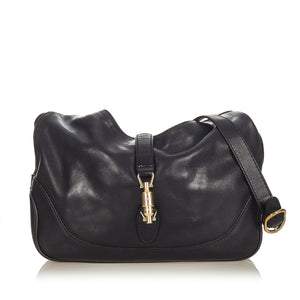 New Jackie Leather Crossbody Bag Black - Bag Religion