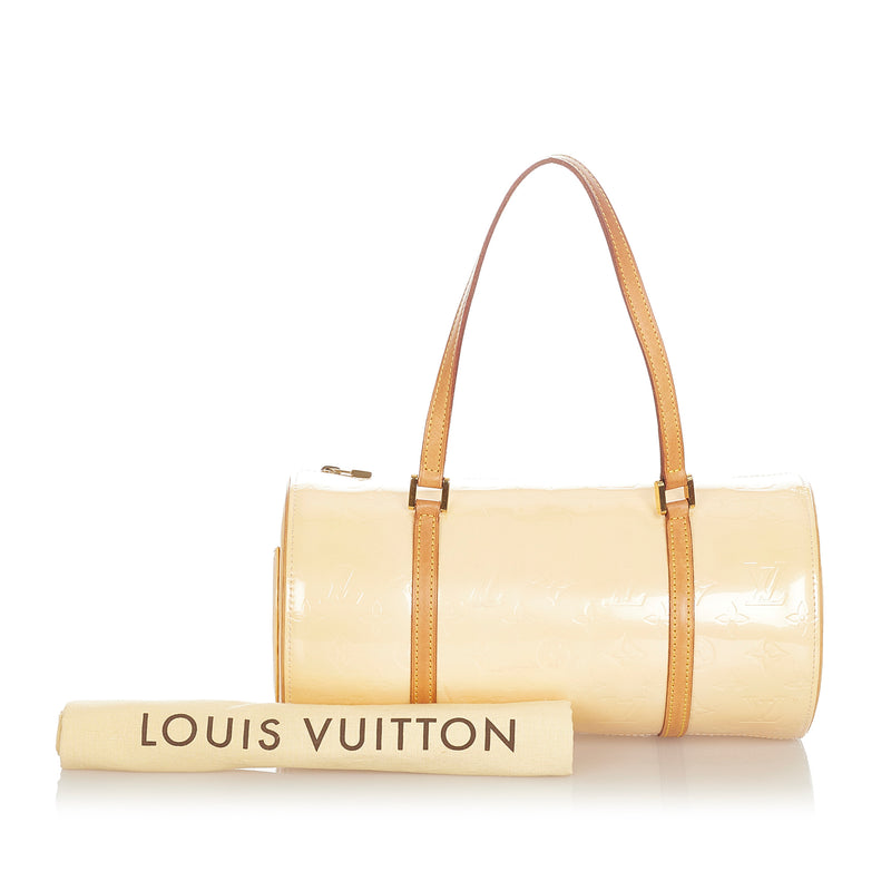 LOUIS VUITTON Bedford Monogram Vernis Amarante Shoulder Bag