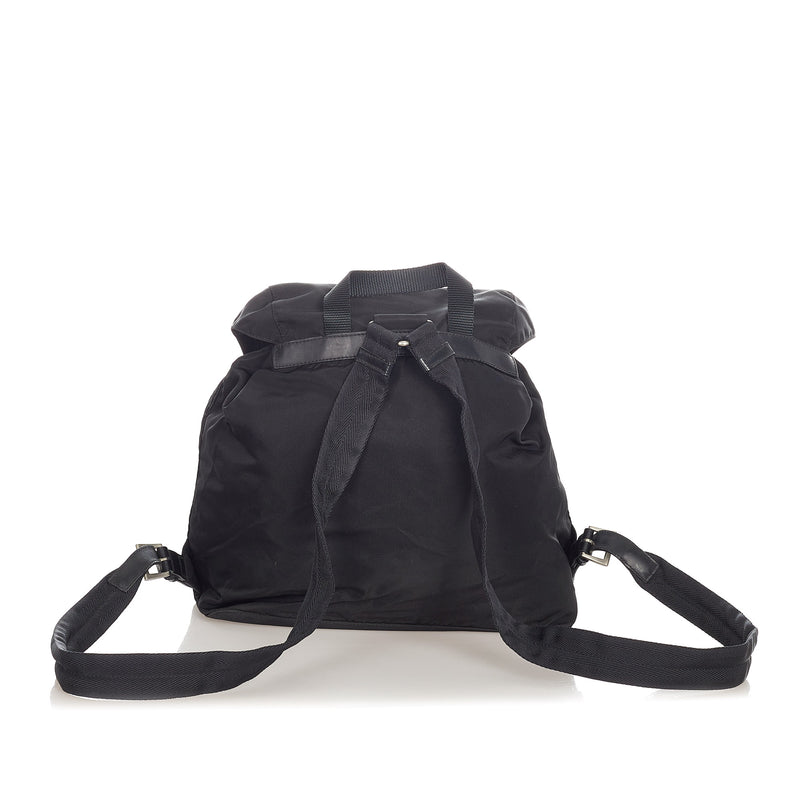 Tessuto Drawstring Backpack Black - Bag Religion