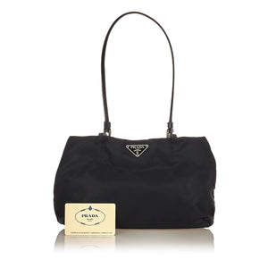 Tessuto Shoulder Bag Black - Bag Religion