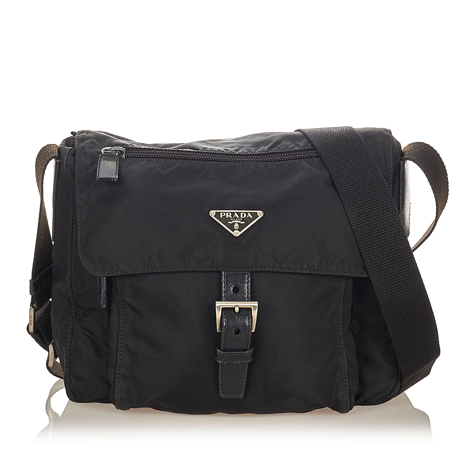 Tessuto Crossbody Bag Black – Bag Religion