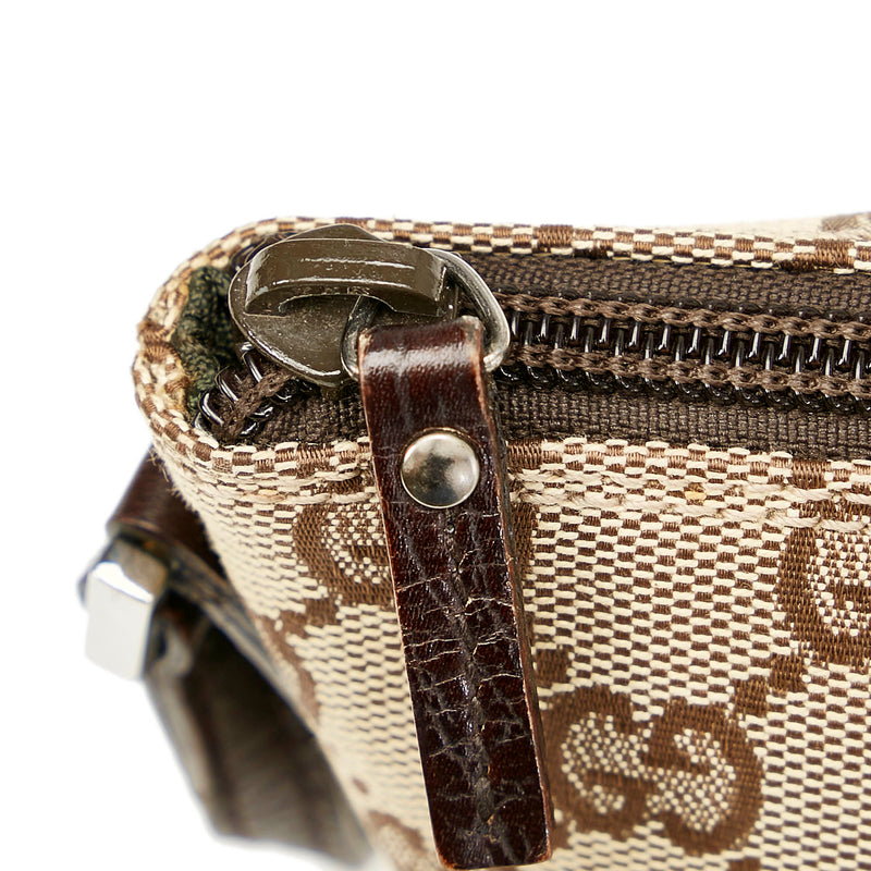 GG Canvas Boat Baguette Brown - Bag Religion